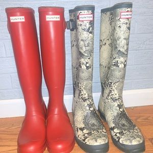 hunter Rain boots